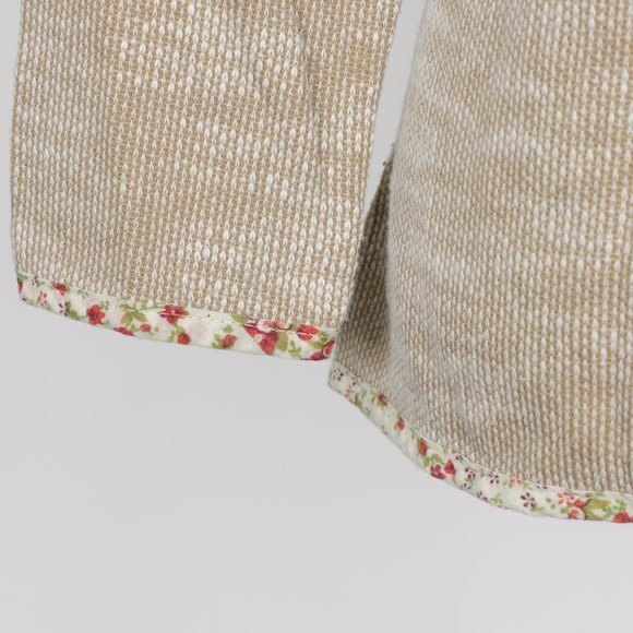 Dayou Fashion Woven Top Has Floral Trim size M - Picture 13 of 14